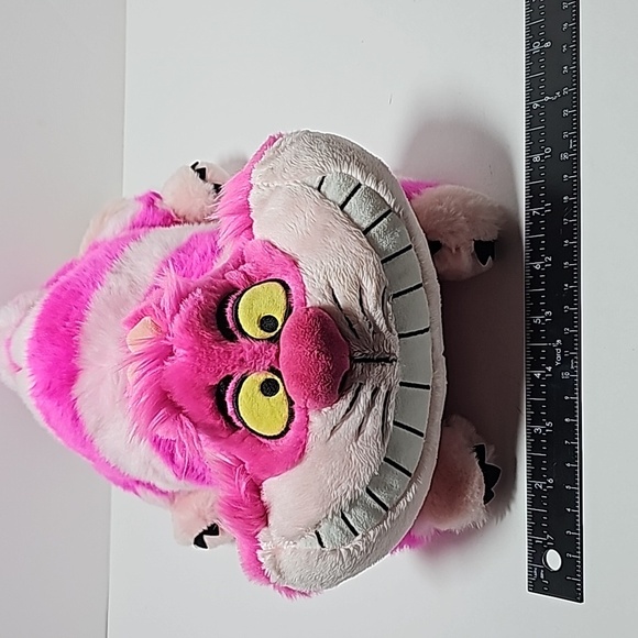 Disney Cheshire Cat Tabby Plush Toy Plushie Alice In Wonderland Lewis Carroll - Picture 15 of 15